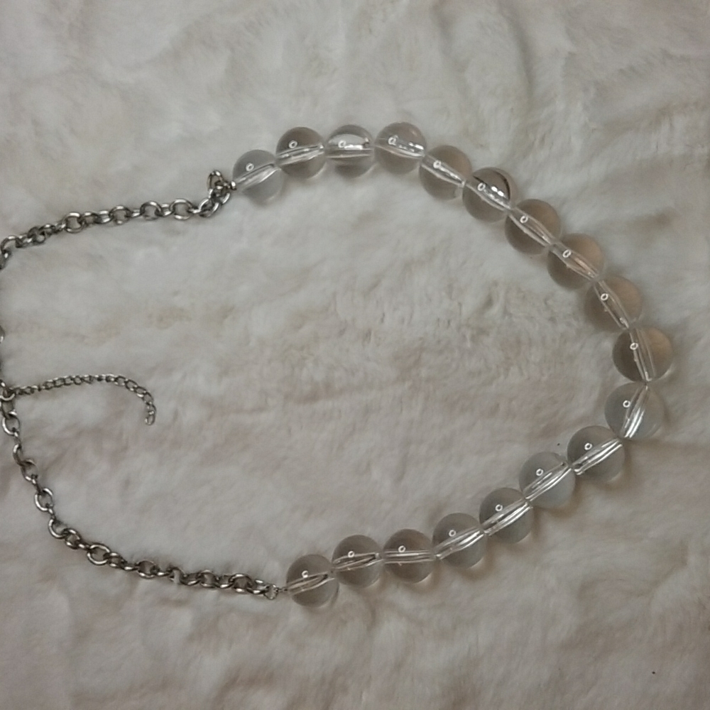 Clear Bubble Necklace